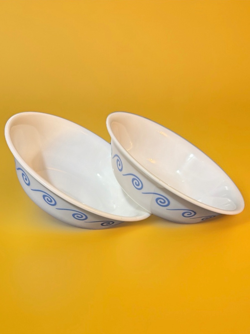 Two Corelle Oceanview Cereal Bowls VGUC